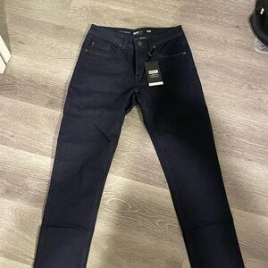 Barbell apparel straight athletic fit jeans 2.0 in dark rinse size 30/30